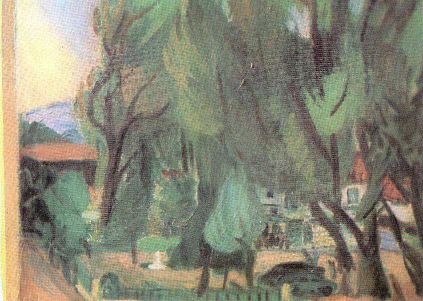 From The Academy Garden by Ali Avni Çelebi